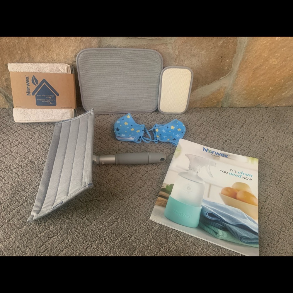 Norwex:  All brand new items.